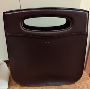 Authentic soeur Burgundy Leather Handbag